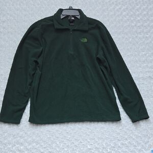 The North Face Forest Green Quarter-Zip Fleece Pullover
